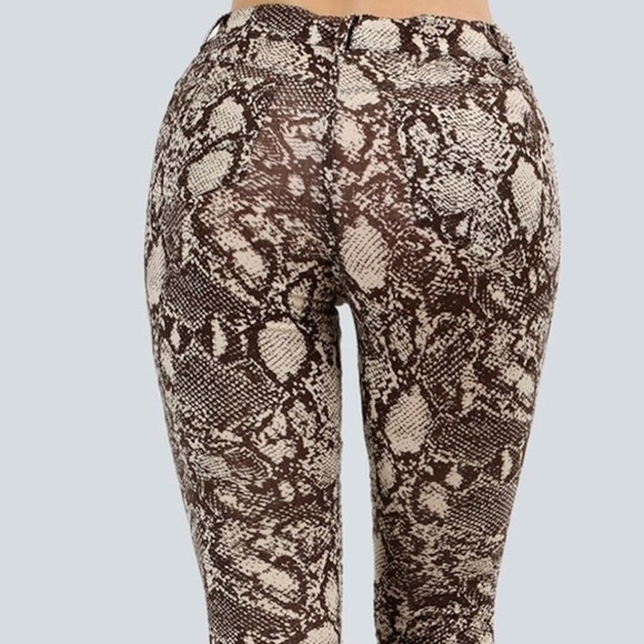 moleton jeggings snake python size S - Picture 2 of 4